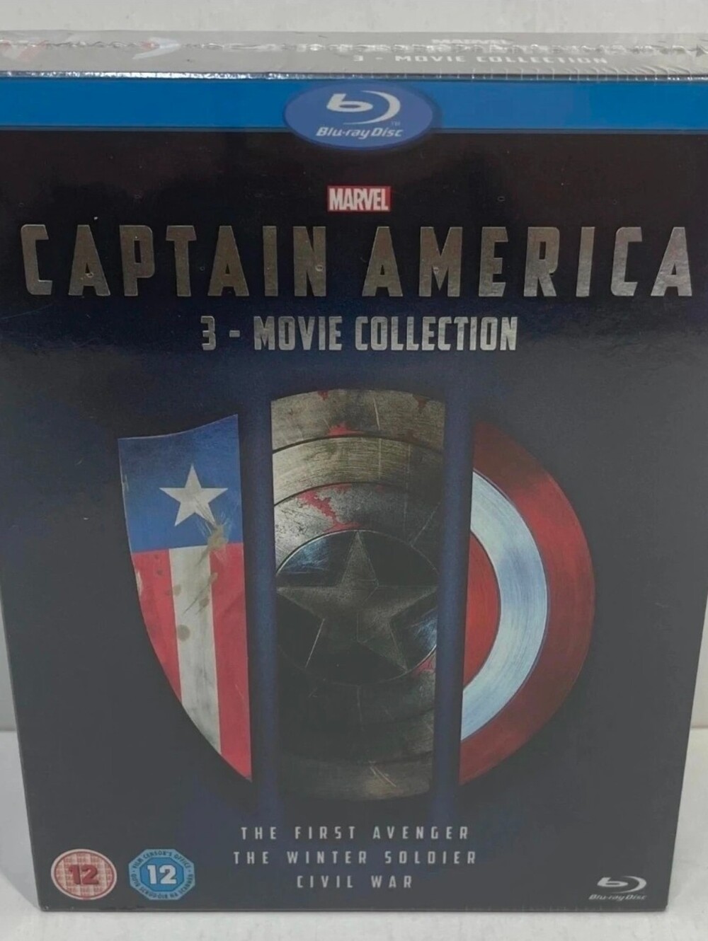 Captain America Complete 3-Movie Blu-Ray Collection